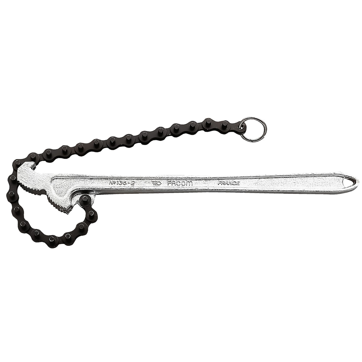 136A - Double effect chain wrench