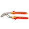 [180A.VE] VDE long nose multigrip high performance plier bi material handle, 250 mm