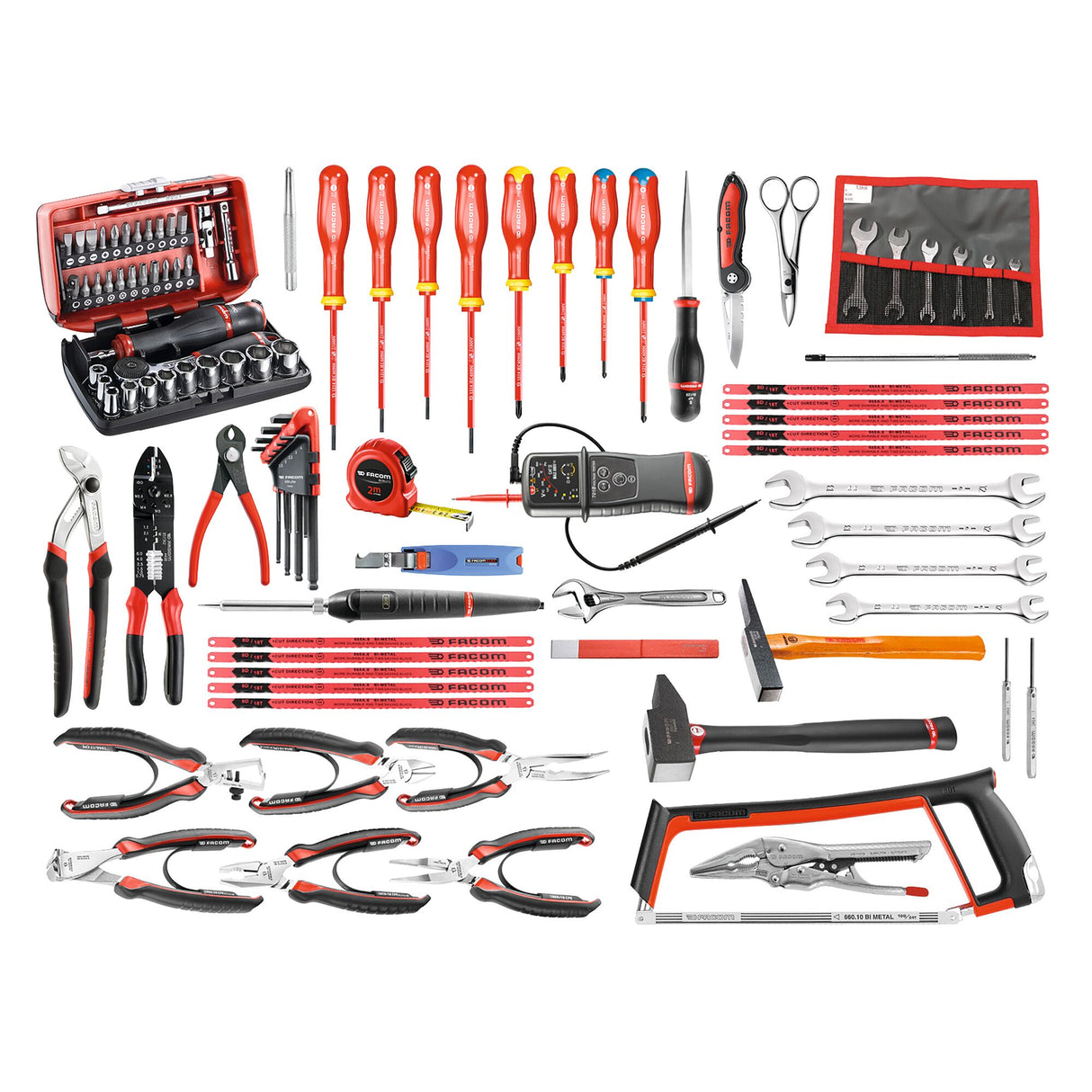 Electronic Tools Set With Metal Toolbox (101 pc.)