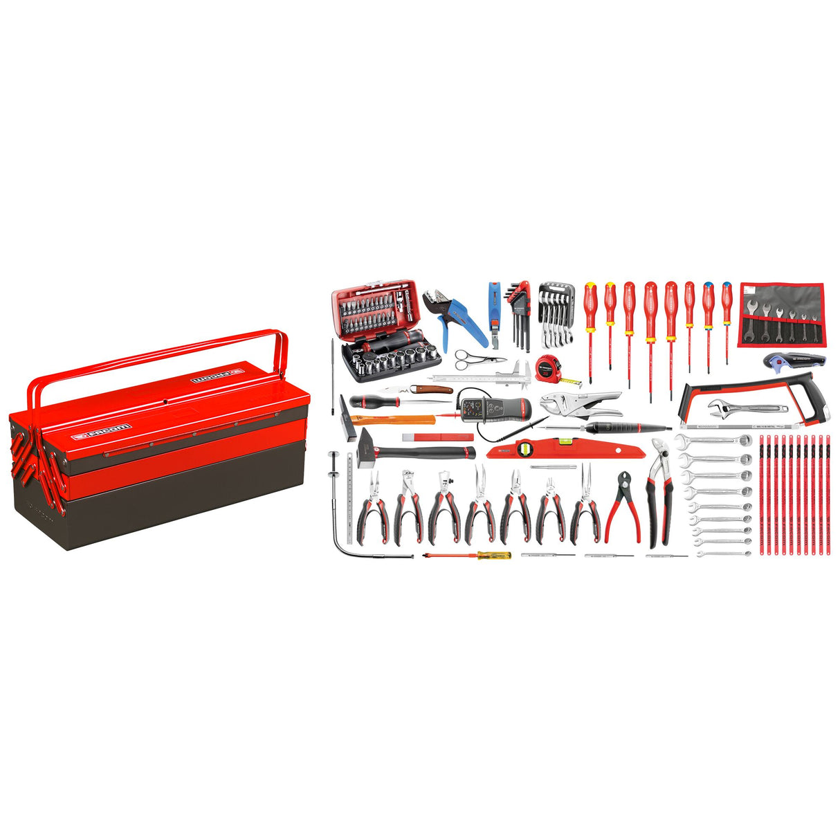 Electronic Tool Set in Metal Toolbox (120 pc.)