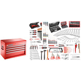 4-Drawer Metal Tool Chest With Metric Mechanic Set (200 pc.)