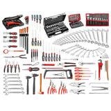 4-Drawer Metal Tool Chest With Metric Mechanic Set (200 pc.)