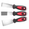 [235.J1] 50mm Angle Shape, 50 and 32 mm Straight Shape Stainless Steel Scrapers