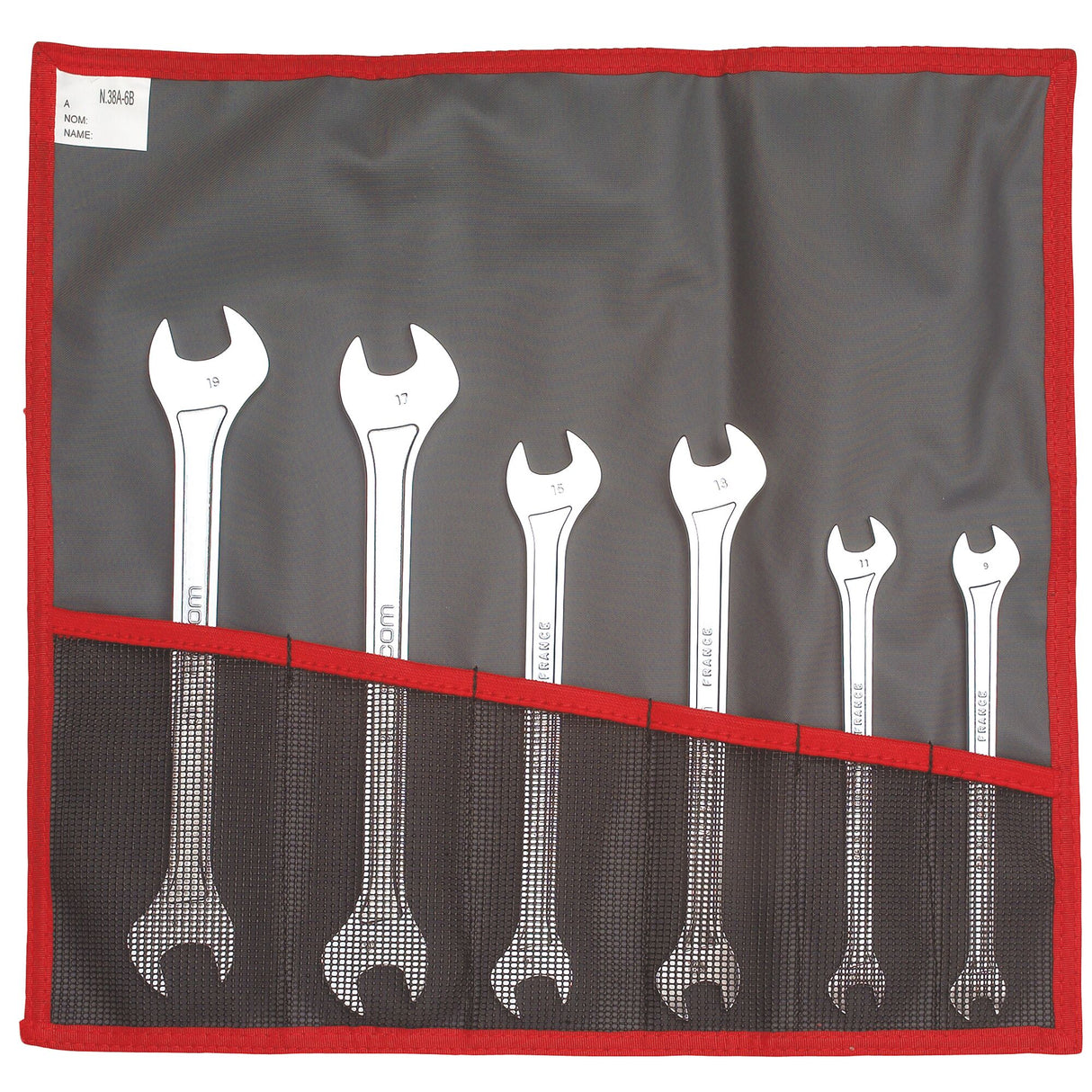 31 - Extra slim double open-end wrenches sets, metric