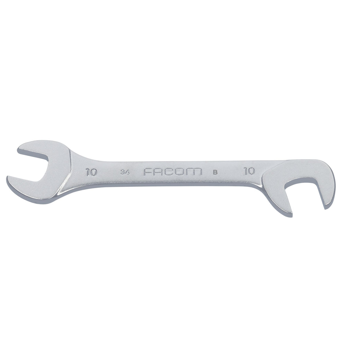 DOUBLE OPEN END WRENCH - 34 - Midget - 15° and 75° Inclined Ends - 10 mm