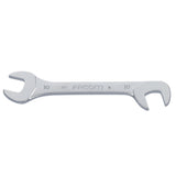 DOUBLE OPEN END WRENCH - 34 - Midget - 15° and 75° Inclined Ends - 10 mm