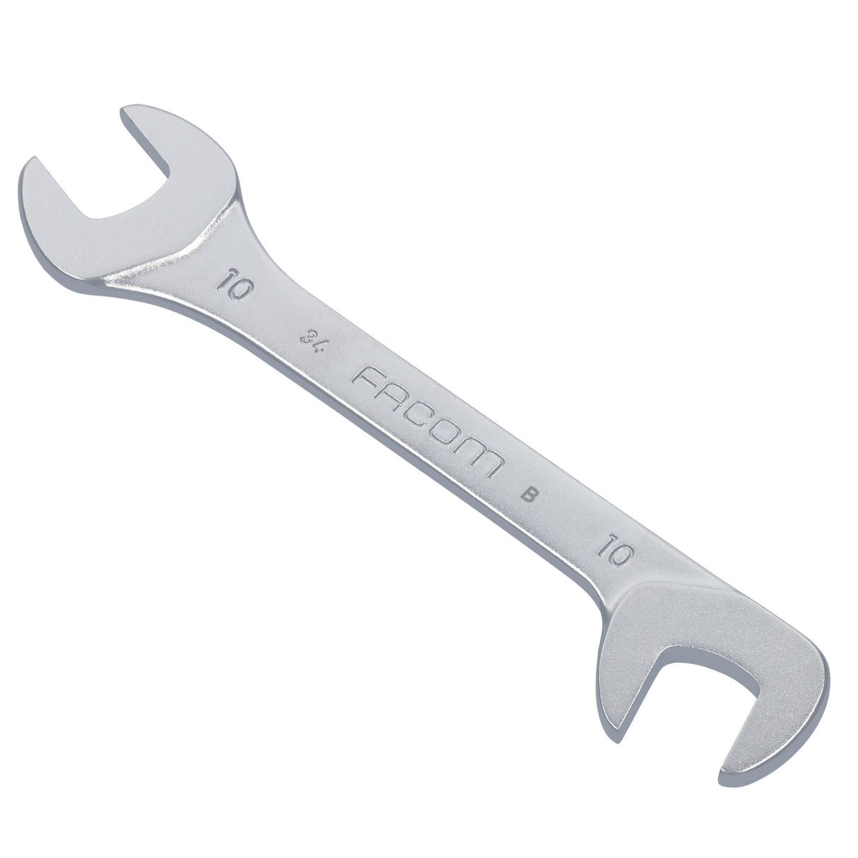 DOUBLE OPEN END WRENCH - 34 - Midget - 15° and 75° Inclined Ends - 10 mm