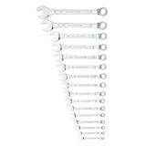 Jeu de clés mixtes - 40B - Trousse textile - 7 pièces
