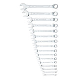 Jeu de clés mixtes - 40B - Trousse textile - 7 pièces