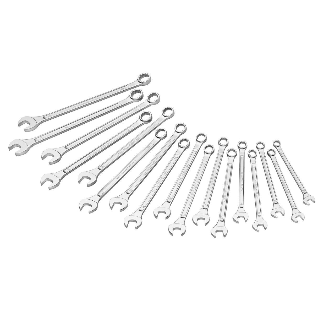 COMBINATION WRENCHES - 40.LA - Extra Long - Box - 17 pc.