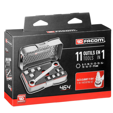 TORX® RATCHET WRENCHES - 464 - 11 in 1 - Box - 11 pc.