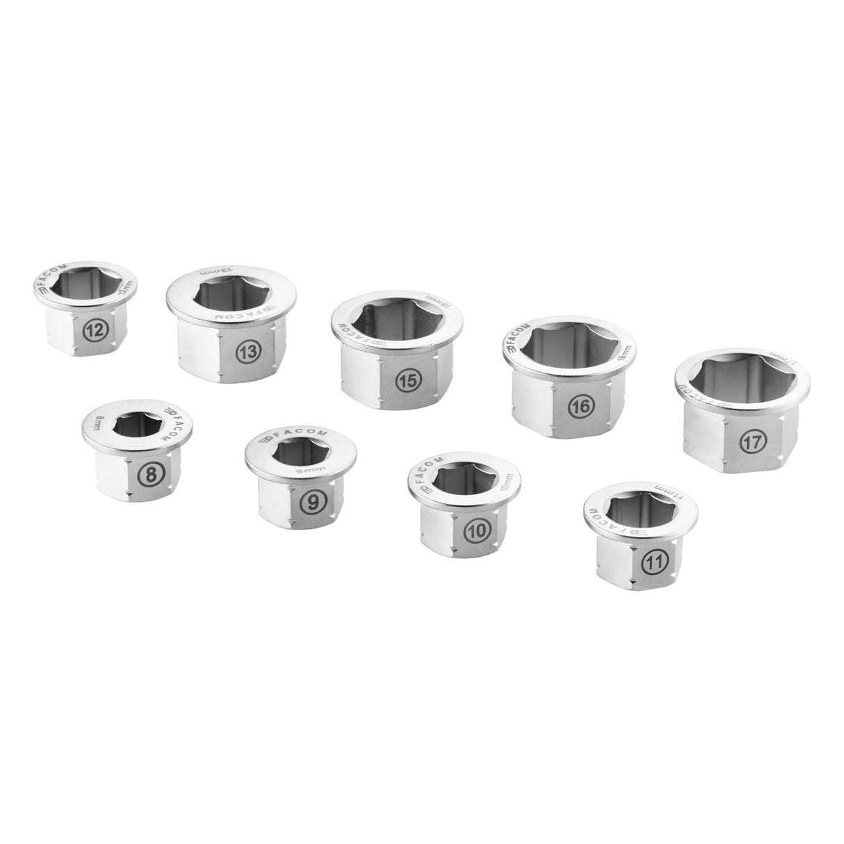 TORX® RATCHET WRENCHES - 464 - Reduction Bushes  - Box - 9 pc.