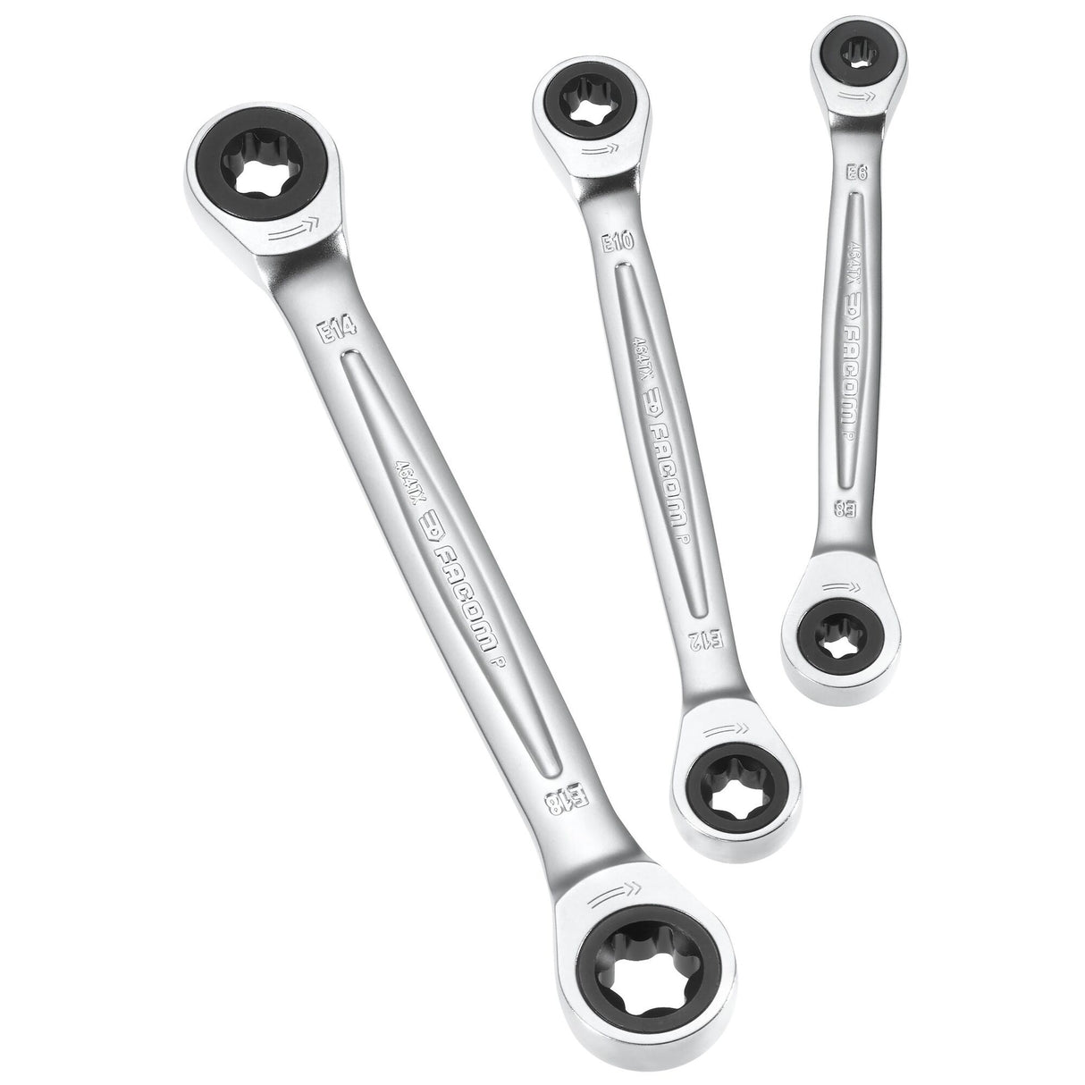 TORX® RATCHET WRENCHES - 464 - Double End - Box - 3 pc.
