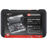 RATCHET COMBINATION WRENCHES - 467BS - Short Handle  - Box - 40 pc.