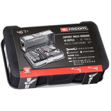 RATCHET COMBINATION WRENCHES - 467BS - Short Handle  - Box - 40 pc.