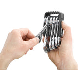 467BS.JP - Short Ratchet Combination Wrenches in Portable Holder, Metric
