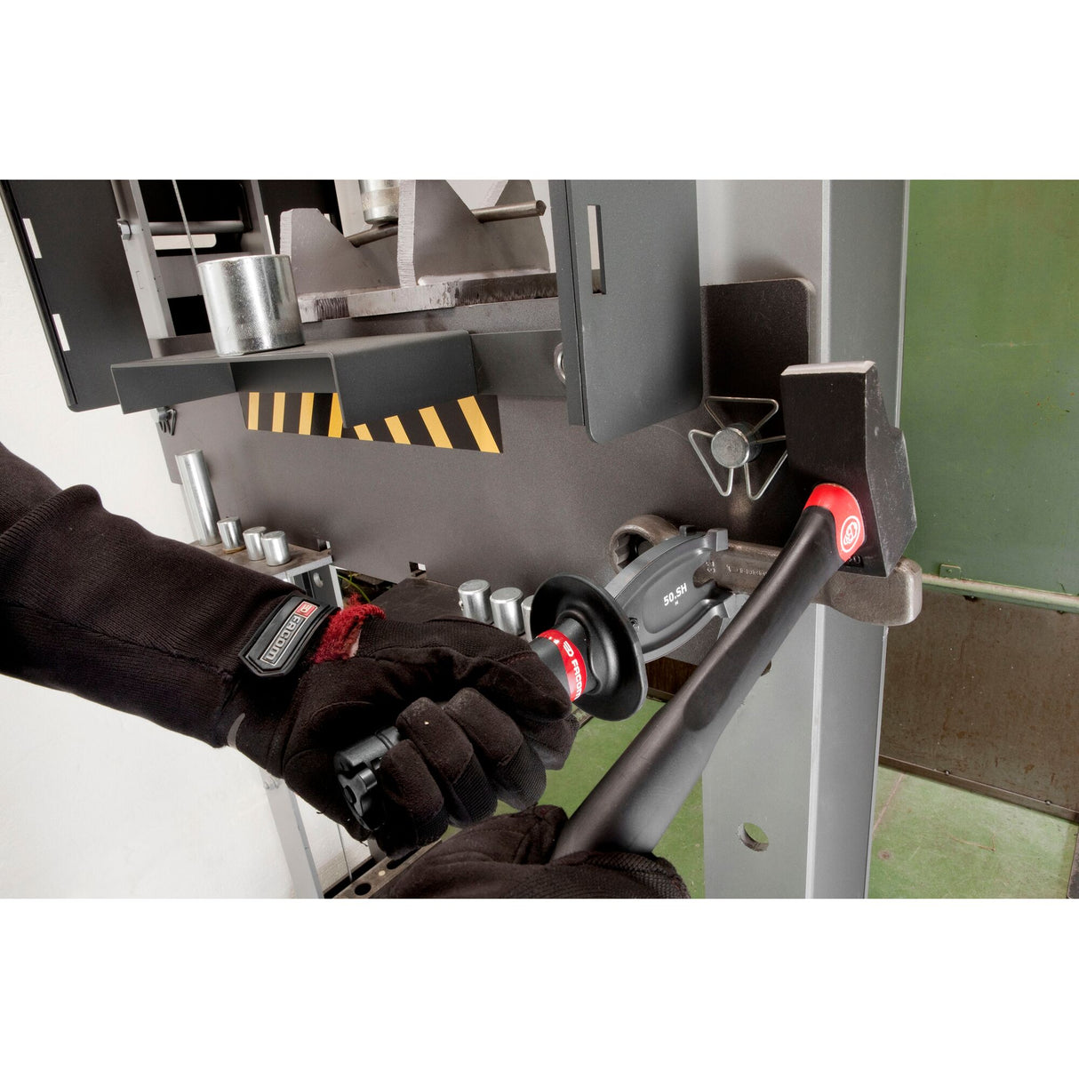 SLOGGING RING WRENCH - 51B - Safety Handle - Fast Execution - 24-75 mm