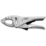 506A - Hinged long-nose lock-grip pliers