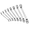 [55A.JU10] DEEP OFFSET RING WRENCHES - 55A - 12 Points - Roll Bag - 10 pc.