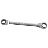 64 - Straight double box-end ratchet wrenches, metric