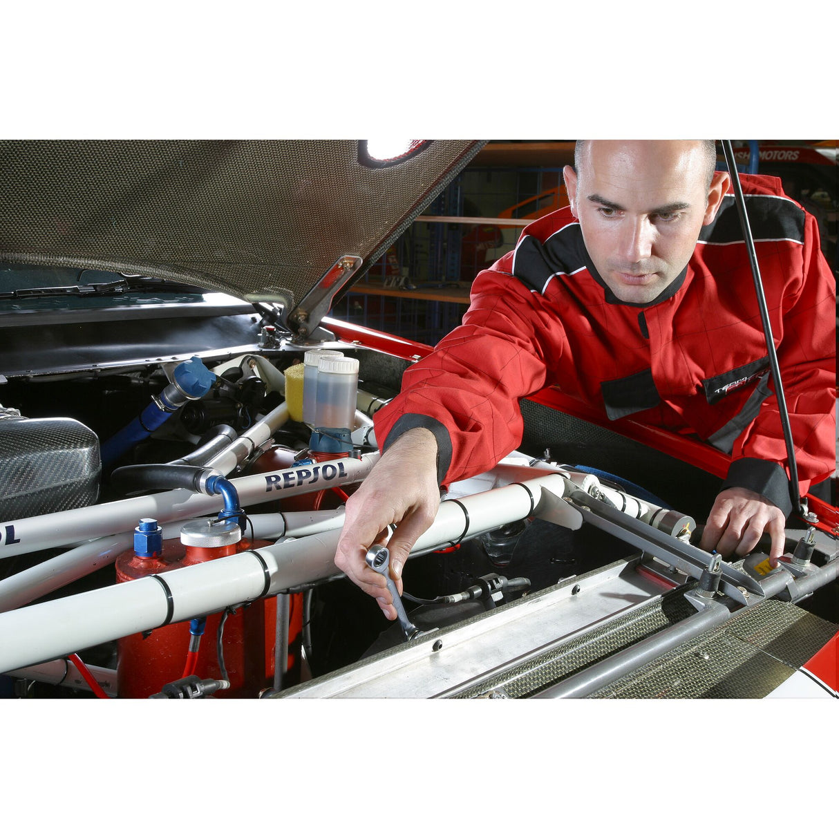 64 - Straight double box-end ratchet wrenches, metric
