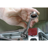 64 - Straight double box-end ratchet wrenches, metric