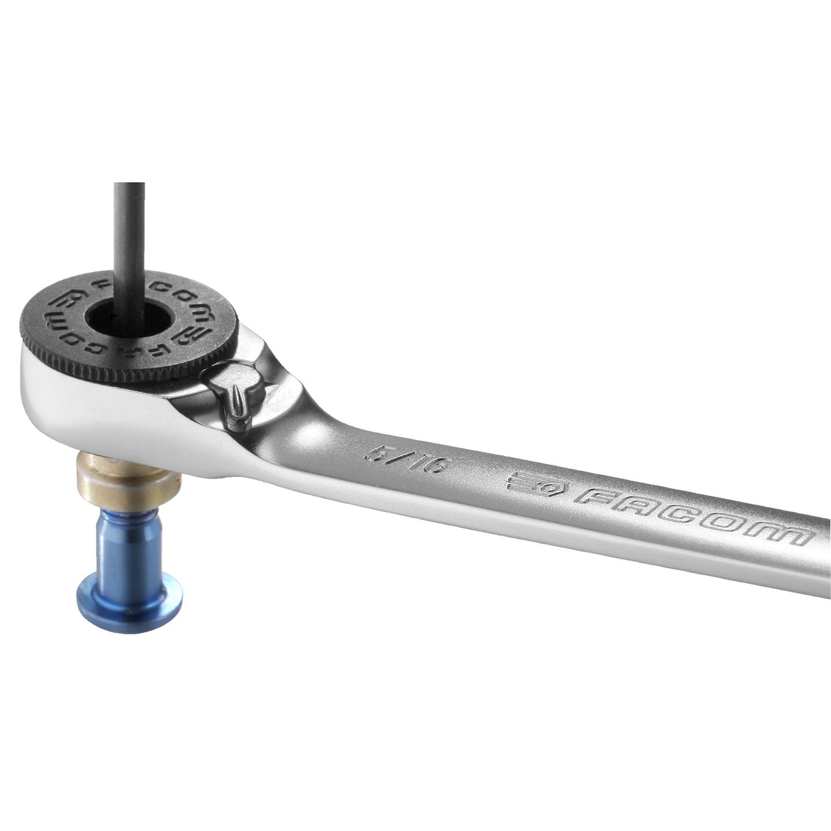 BIT HOLDER RATCHET WRENCH - 65 - Hex Drive - 15° Angled - 1/4X5/16 in.