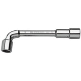 75 - Forged Angled Open-Socket Wrenches,  6 x 6 point, Metric