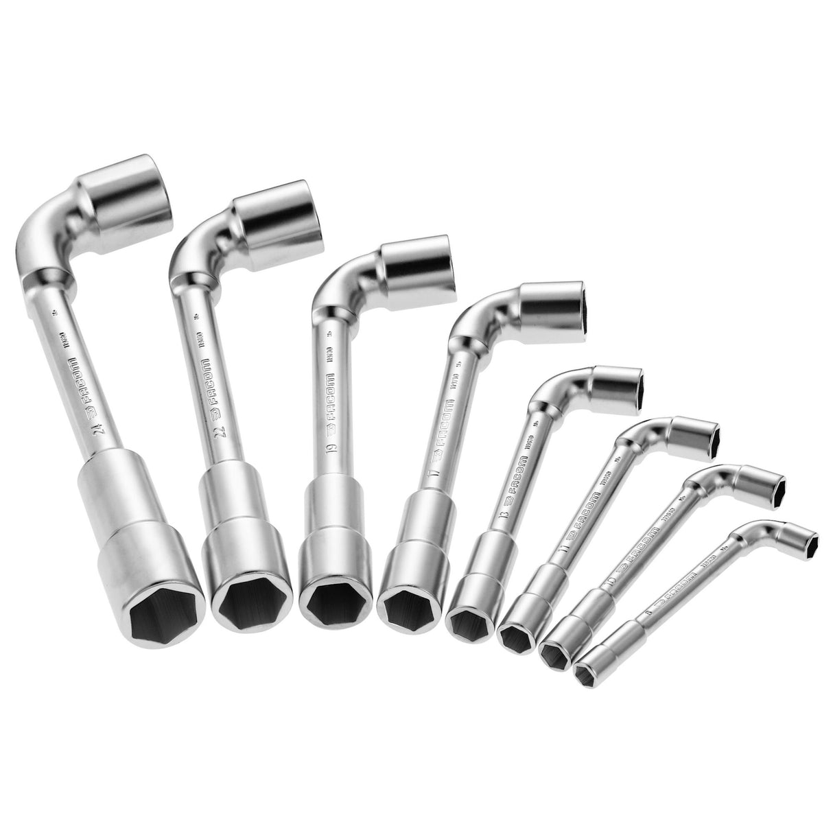 76 - Angled-Socket wrenches sets, Metric