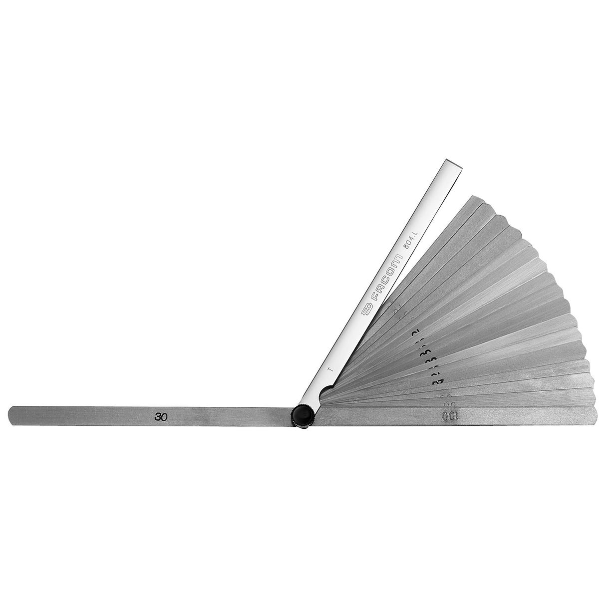 Long Round Tip Metric Feeler Gauge