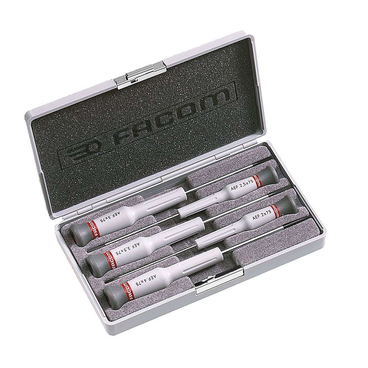 MICRO-TECH® screwdrivers slotted, set of 5 pieces