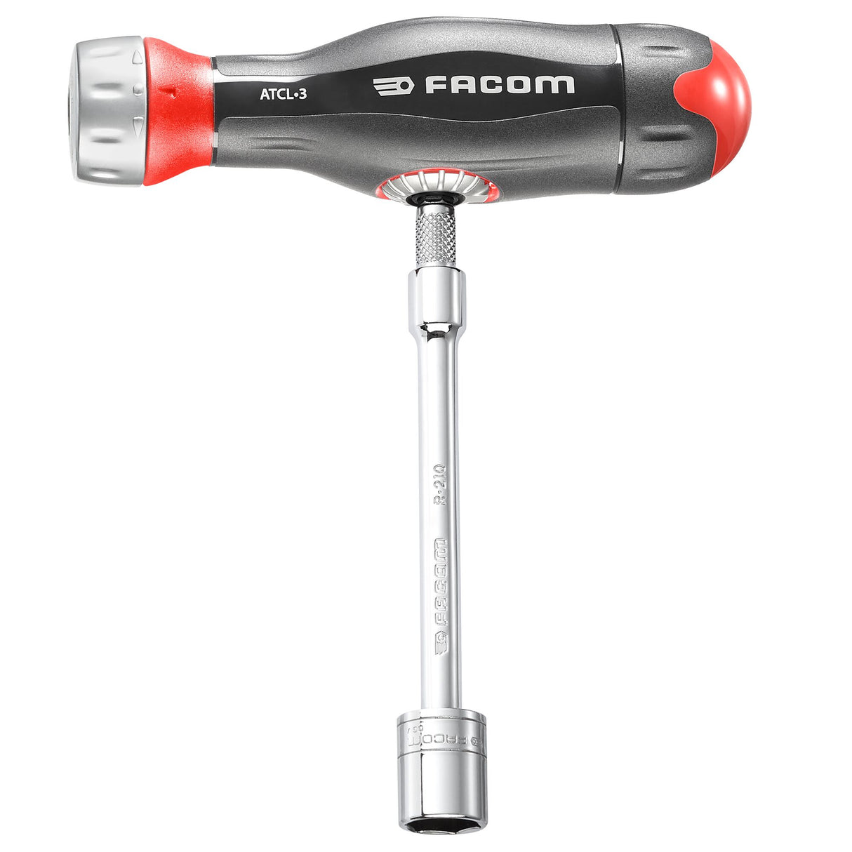 PROTWIST® 1/4 in. 3 in 1 Dual Nut Ratchet Handle