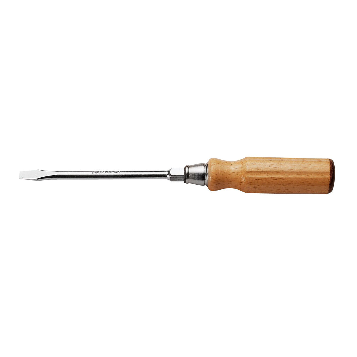 ATHH - Screwdrivers for slotted head hexagonal forged blades with wood handle