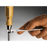 ATHH - Screwdrivers for slotted head hexagonal forged blades with wood handle