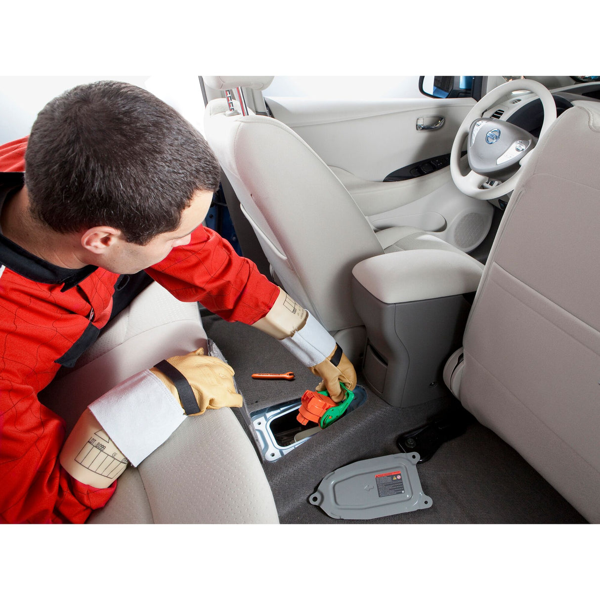 BC.VSE - Safety overgloves silicon coated leather