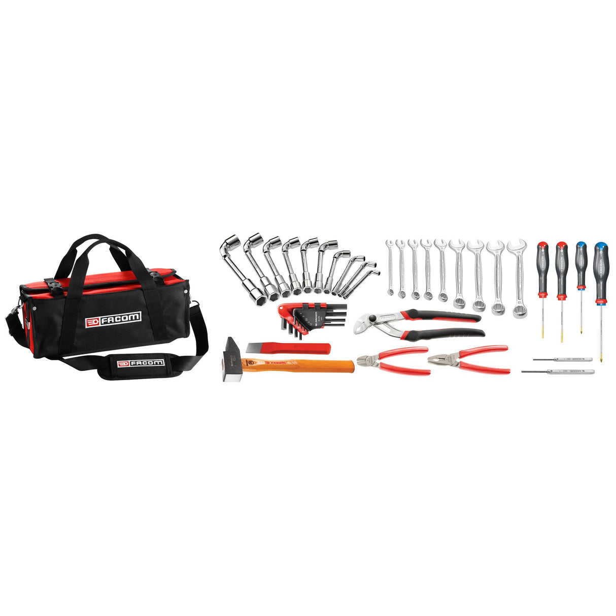 Small Metric Maintenance Soft Bag With Industrial Maintenance Set (39 pc.)
