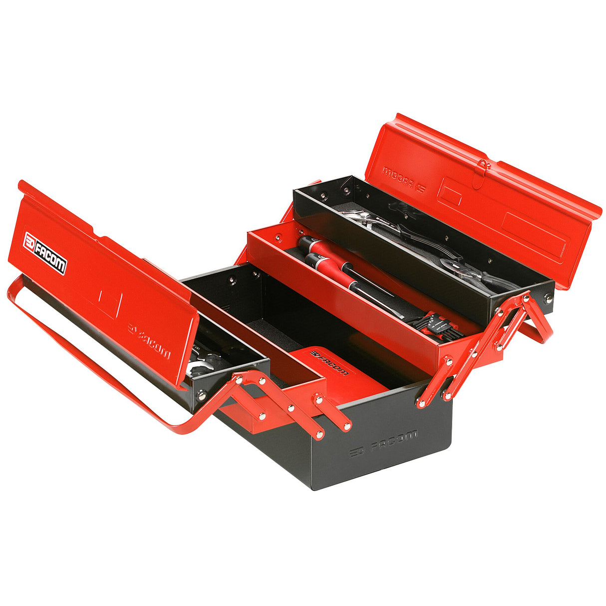 5 tray 18 in. metal cantilever tool box