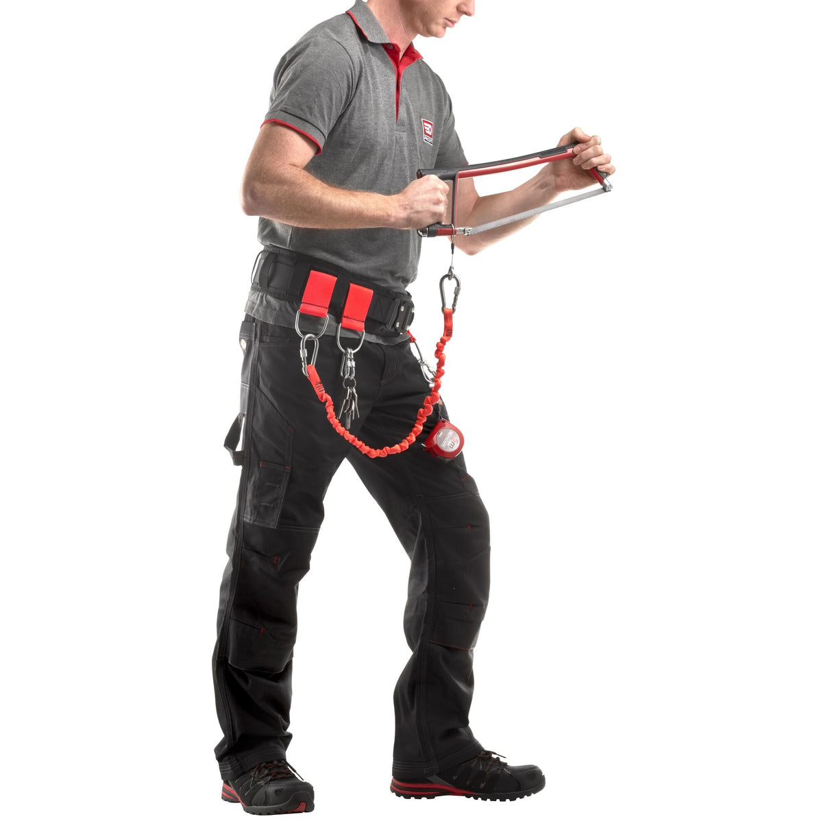 CT - Belt with dual point metal loop - Safety Lock System Solution