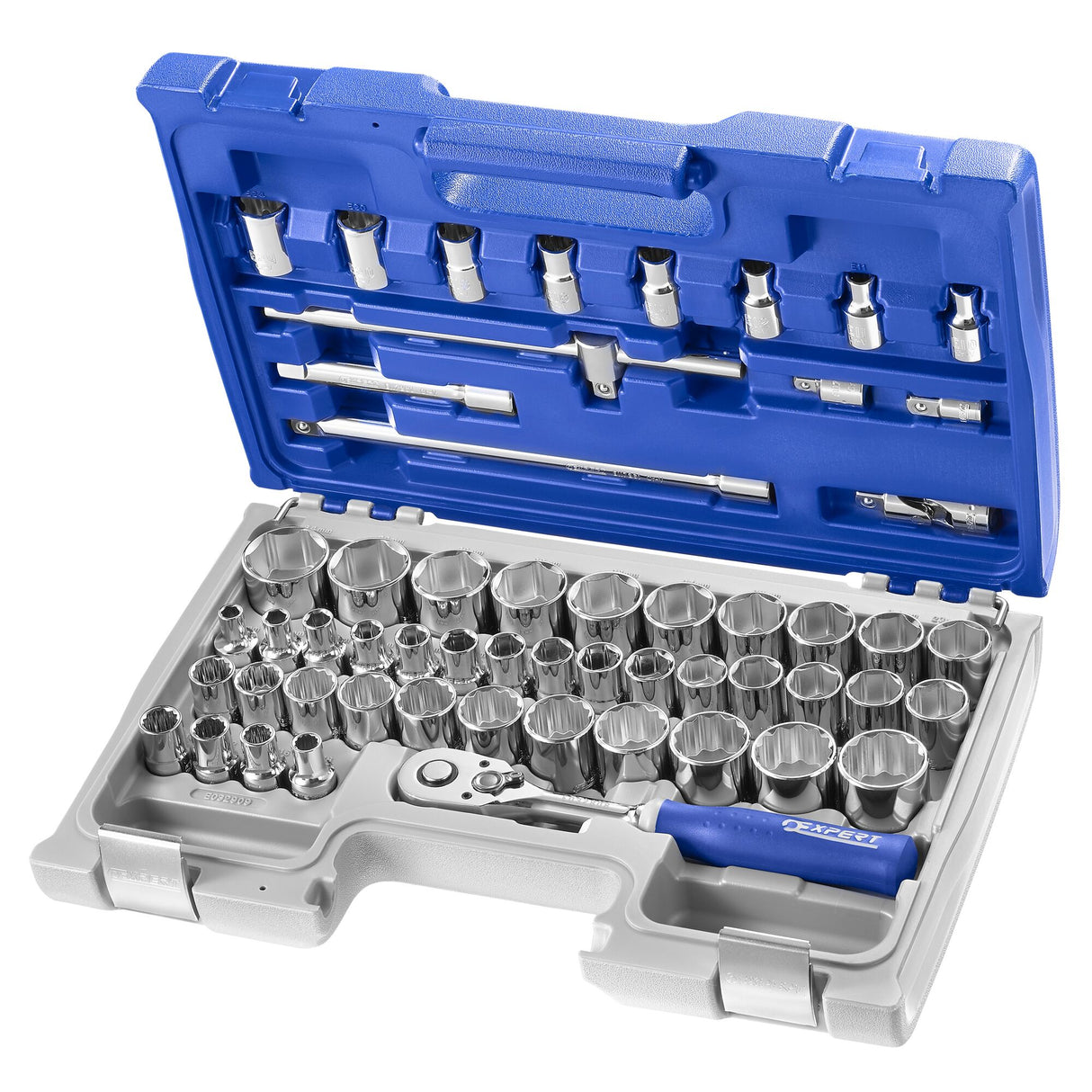 EXPERT by FACOM® 1/2 in. Socket and Accessory Set, Metric and Inch (55 pc.)