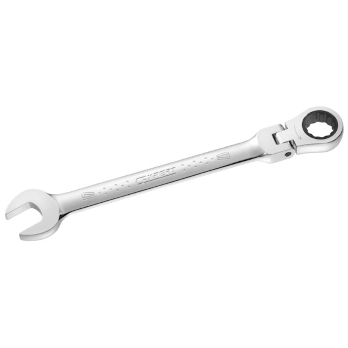 Expert Metric Flex Head Ratcheting Combination Wrenches, Metric
