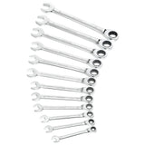 EXPERT by FACOM® 8-19 mm Flat Ratchet Wrench Set on Rack (12 pc.)