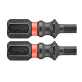 Hex 25mm IMPACT FLEXTORQ (2 PK)
