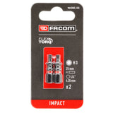 Hex 25mm IMPACT FLEXTORQ (2 PK)