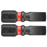 Impact bit Flextorq 25 mm, 2PK for slotted head screw, 5.5 mm