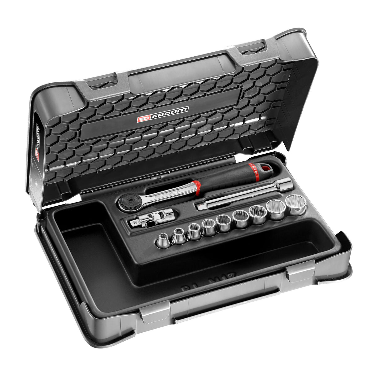 3/8 in. MBOX Performance Round Head Ratchet & Socket Set (12 pc.)