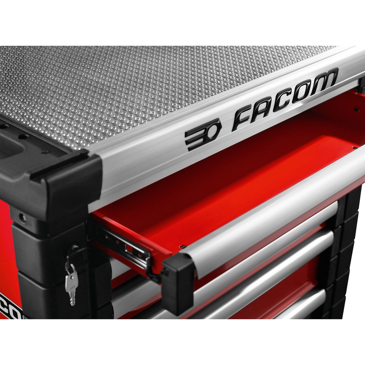 JET.6M3A - Roller cabinet, 6 drawers, l 569 x h 421 mm, 3 modules per drawer, 0,28 m² top