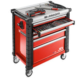 Roller Cabinet, 6 Drawers, L 759 x H 421 mm, 4 Modules Per Drawer, 0,37 m® Top