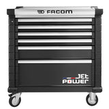 Roller Cabinet, 6 Drawers, L 759 x H 421mm, 4 Modules per Drawer, PowerDrawer