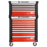 JET.8M4A - Roller cabinet, 8 drawers, l 759 x h 421 mm, 4 modules per drawer, 0,37 m² top