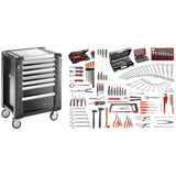 JET 7-Drawer Roller Cabinet With Metric Mechanic Tool Set (203 pc.)